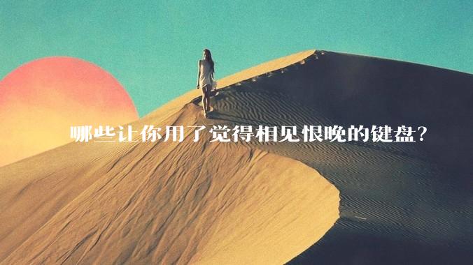 哪些让你用了觉得相见恨晚的键盘？